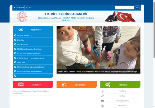 İzzettin Attilla Köymen Yıldıran İlkokulu - İSTANBUL / ÇATALCA