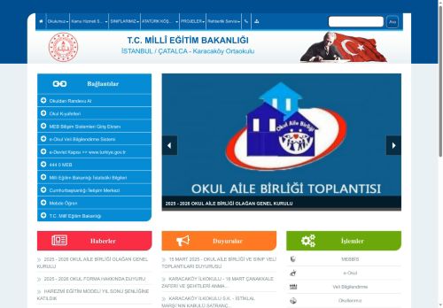 Karacaköy Ortaokulu - İSTANBUL / ÇATALCA