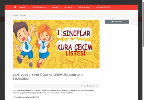 Sultan Çiftliği İlkokulu - İSTANBUL / ÇEKMEKÖY