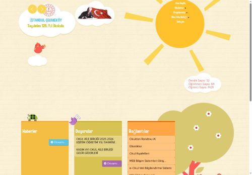 Taşdelen 125. Yıl İlkokulu - İSTANBUL / ÇEKMEKÖY
