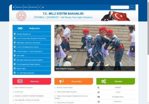 Vali Recep Yazıcıoğlu Ortaokulu - İSTANBUL / ÇEKMEKÖY