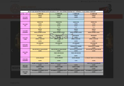 Necip Fazıl Kısakürek İmam Hatip Ortaokulu - İSTANBUL / ARNAVUTKÖY