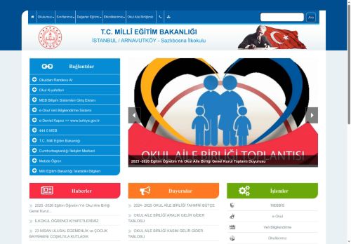 Sazlıbosna İlkokulu - İSTANBUL / ARNAVUTKÖY