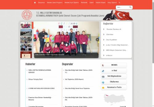 Şehit Demet Sezen Çok Programlı Anadolu Lisesi - İSTANBUL / ARNAVUTKÖY