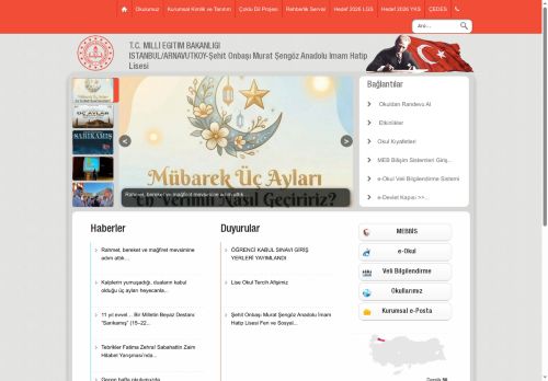 Şehit Onbaşı Murat Şengöz Anadolu İmam Hatip Lisesi - İSTANBUL / ARNAVUTKÖY