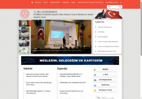 Ataşehir Dilek Sabancı Ticaret Mesleki ve Teknik Anadolu Lisesi - İSTANBUL / ATAŞEHİR