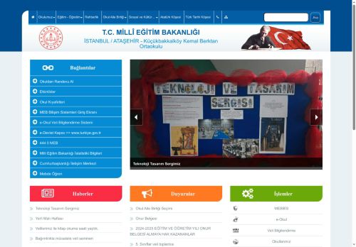 Küçükbakkalköy Kemal Berktan Ortaokulu - İSTANBUL / ATAŞEHİR