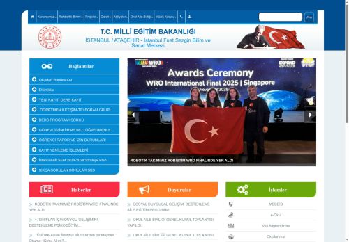 İstanbul Fuat Sezgin Bilim ve Sanat Merkezi - İSTANBUL / ATAŞEHİR