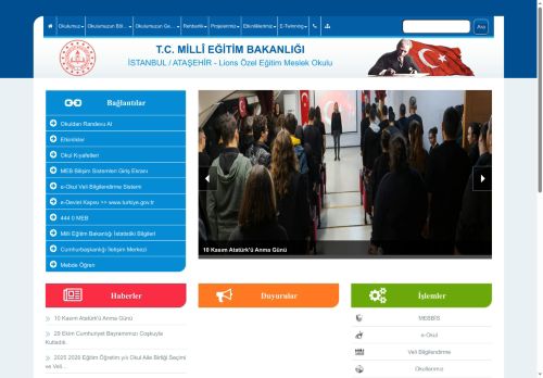 Lions Özel Eğitim Meslek Okulu - İSTANBUL / ATAŞEHİR