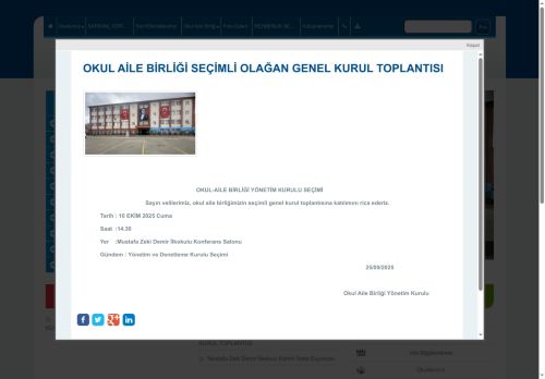 Mustafa Zeki Demir İlkokulu - İSTANBUL / ATAŞEHİR