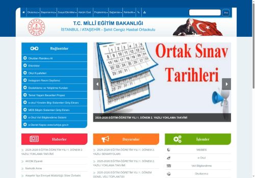 Şehit Cengiz Hasbal Ortaokulu - İSTANBUL / ATAŞEHİR