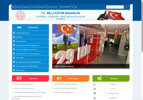 Şehit Öğretmen Nuriye Ak Anaokulu - İSTANBUL / ATAŞEHİR