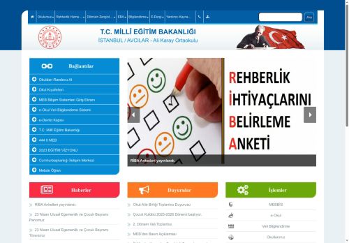 Ali Karay Ortaokulu - İSTANBUL / AVCILAR