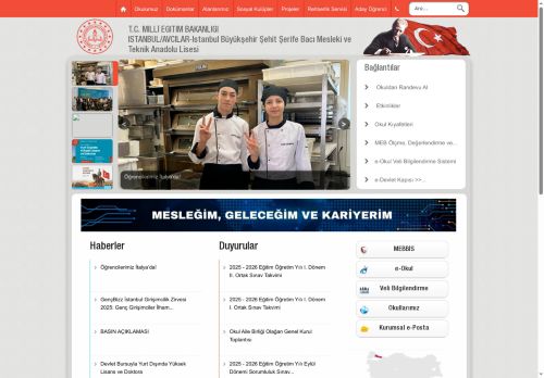 İstanbul Büyükşehir Şehit Şerife Bacı Mesleki ve Teknik Anadolu Lisesi - İSTANBUL / AVCILAR
