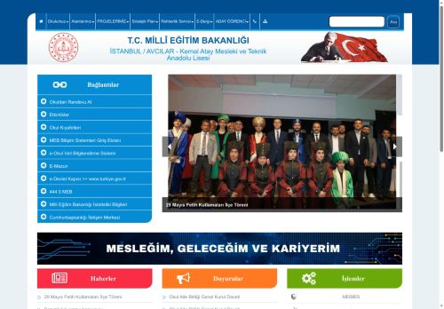 Kemal Atay Mesleki ve Teknik Anadolu Lisesi - İSTANBUL / AVCILAR