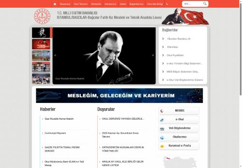 Bağcılar Fatih Kız Mesleki ve Teknik Anadolu Lisesi - İSTANBUL / BAĞCILAR