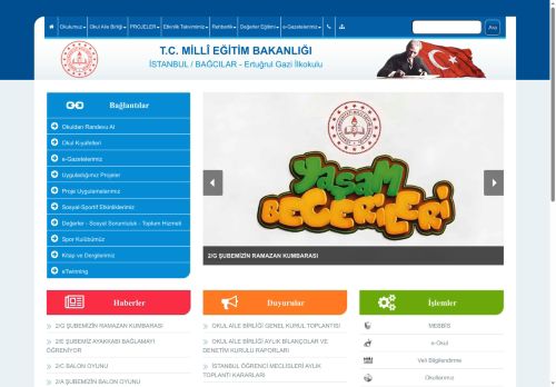 Ertuğrul Gazi İlkokulu - İSTANBUL / BAĞCILAR