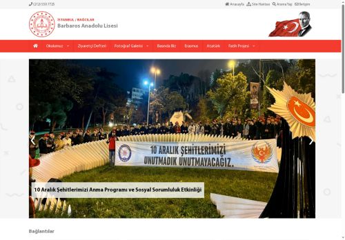 Barbaros Anadolu Lisesi - İSTANBUL / BAĞCILAR