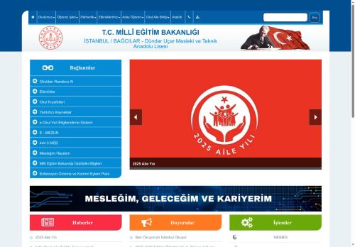 Dündar Uçar Mesleki ve Teknik Anadolu Lisesi - İSTANBUL / BAĞCILAR