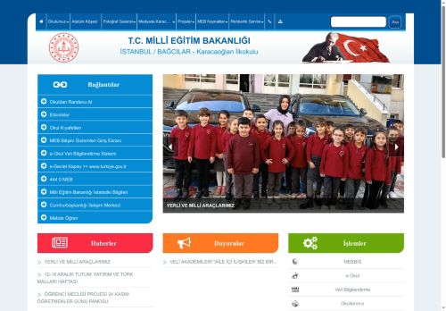 Karacaoğlan İlkokulu - İSTANBUL / BAĞCILAR