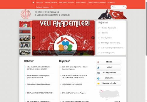 Mahir İz Ortaokulu - İSTANBUL / BAĞCILAR