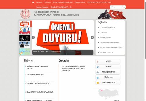 Nurettin Topçu Anadolu Lisesi - İSTANBUL / BAGCILAR