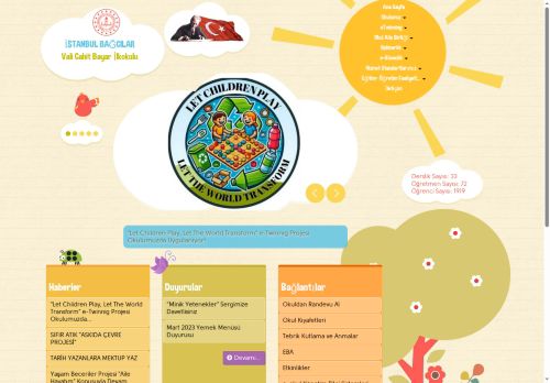 Vali Cahit Bayar İlkokulu - İSTANBUL / BAĞCILAR