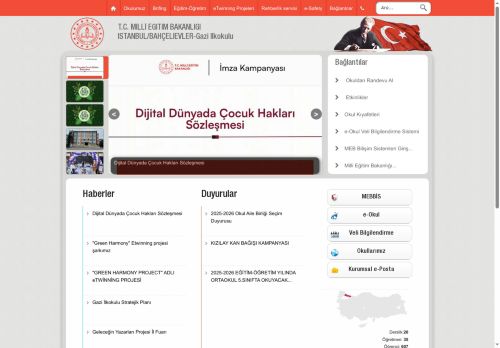 Gazi İlkokulu - İSTANBUL / BAHÇELİEVLER
