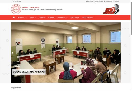 Kemal Hasoğlu Anadolu İmam Hatip Lisesi - İSTANBUL / BAHÇELİEVLER