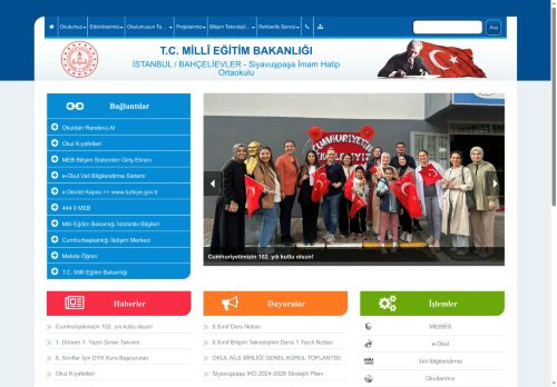 Siyavuşpaşa İmam Hatip Ortaokulu - İSTANBUL / BAHÇELİEVLER