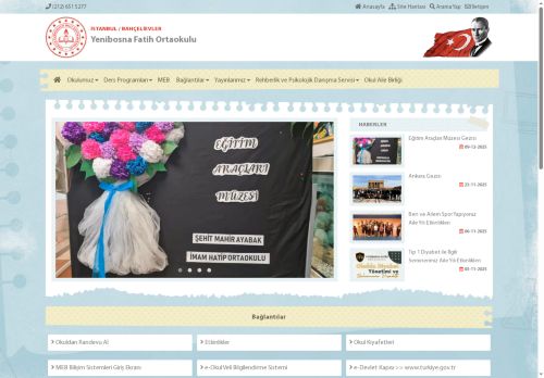 Yenibosna Fatih Ortaokulu - İSTANBUL / BAHÇELİEVLER