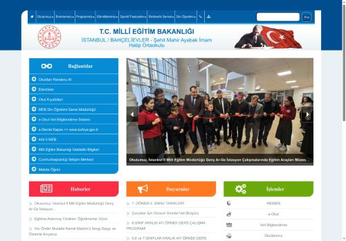 Şehit Mahir Ayabak İmam Hatip Ortaokulu - İSTANBUL / BAHÇELİEVLER