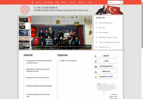 Yenibosna Anadolu İmam Hatip Lisesi - İSTANBUL / BAHÇELİEVLER