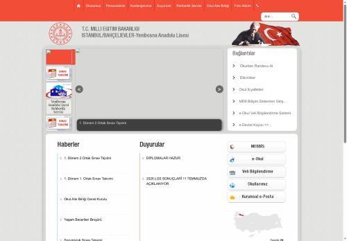 Yenibosna Anadolu Lisesi - İSTANBUL / BAHÇELİEVLER