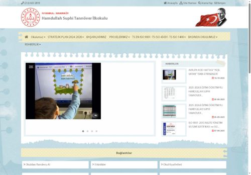 Hamdullah Suphi Tanrıöver İlkokulu - İSTANBUL / BAKIRKÖY