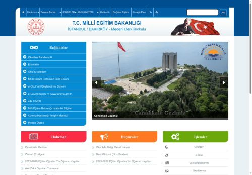 Medeni Berk İlkokulu - İSTANBUL / BAKIRKÖY