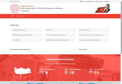 Nefus Nakipoğlu Özel Eğitim Uygulama Merkezi II. Kademe - İSTANBUL / BAKIRKÖY