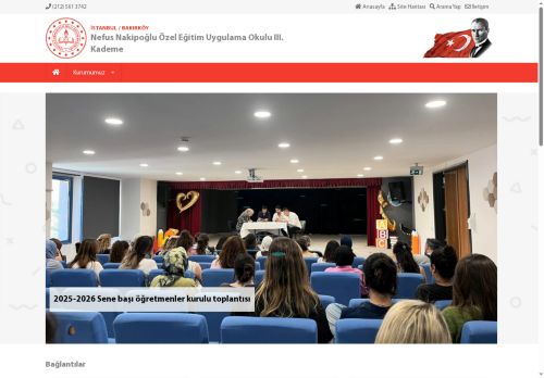 Nefus Nakipoğlu Özel Eğitim Uygulama Okulu III. Kademe - İSTANBUL / BAKIRKÖY