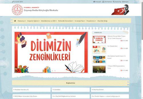 Zeynep Bedia Kılıçlıoğlu İlkokulu - İSTANBUL / BAKIRKÖY