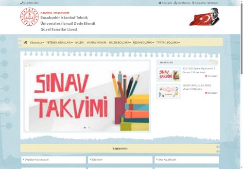 Başakşehir İstanbul Teknik Üniversitesi İsmail Dede Efendi Güzel Sanatlar Lisesi - İSTANBUL / BAŞAKŞEHİR