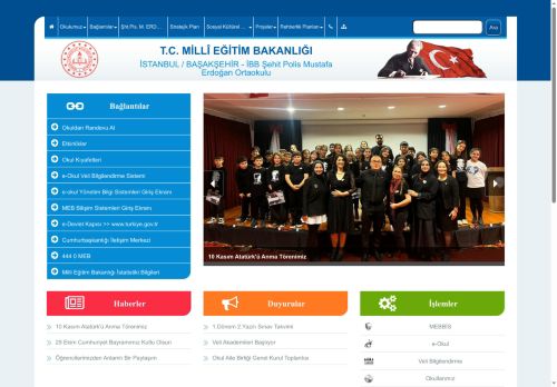 İBB Şehit Polis Mustafa Erdoğan Ortaokulu - İSTANBUL / BAŞAKŞEHİR