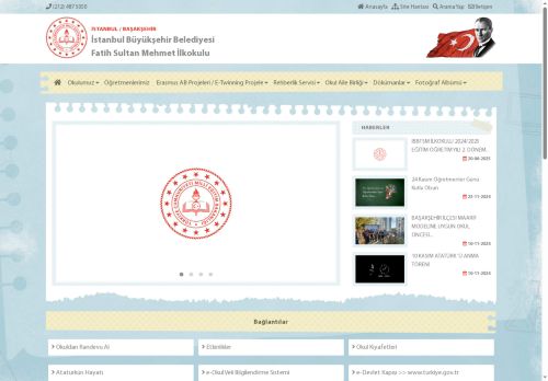 İstanbul Büyükşehir Belediyesi Fatih Sultan Mehmet İlkokulu - İSTANBUL / BAŞAKŞEHİR