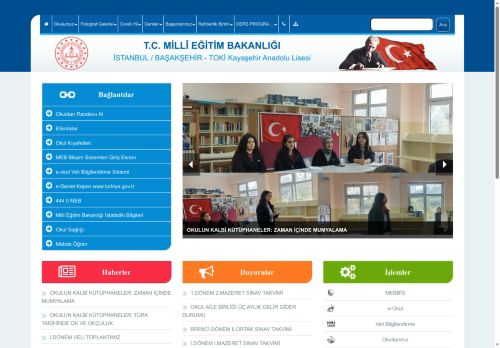 TOKİ Kayaşehir Anadolu Lisesi - İSTANBUL / BAŞAKŞEHİR