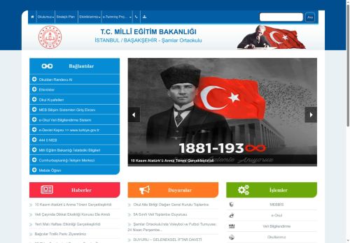 Şamlar Ortaokulu - İSTANBUL / BAŞAKŞEHİR