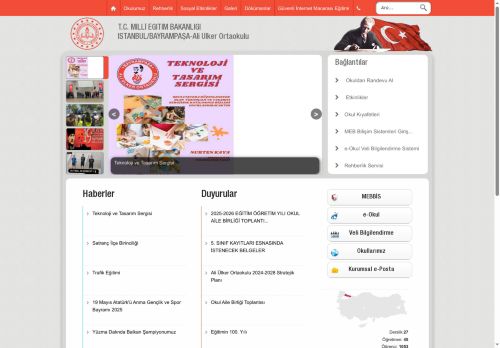 Ali Ülker Ortaokulu - İSTANBUL / BAYRAMPAŞA