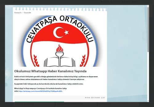 Cevatpaşa Ortaokulu - İSTANBUL / BAYRAMPAŞA