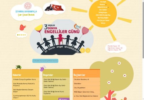 Şair Şinasi İlkokulu - İSTANBUL / BAYRAMPAŞA