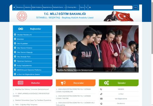 Beşiktaş Atatürk Anadolu Lisesi - İSTANBUL / BEŞİKTAŞ