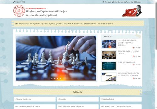 Uluslararası Kaptan Ahmet Erdoğan Anadolu İmam Hatip Lisesi - İSTANBUL / BAYRAMPAŞA