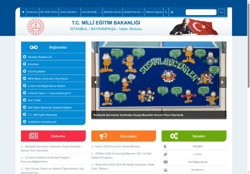 Vatan İlkokulu - İSTANBUL / BAYRAMPAŞA